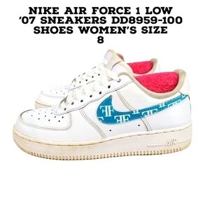 Nike Air Force 1 Low ‘07 Sneakers DD8959-100 Shoes Women’s Size 8